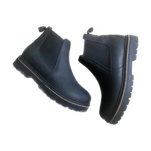 Birkenstock Stalon Black Nubuck Leather Ankle Boot Size 36